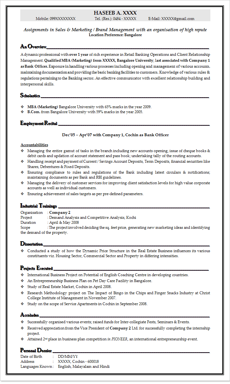 Leasing agent resume description